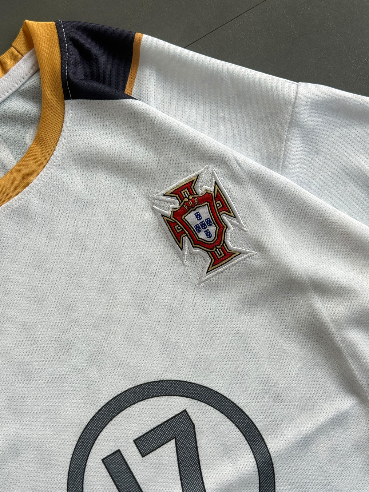 Portugal Ronaldo 17 Retro Jersey | Oversize Embroidery | Kit Culture
