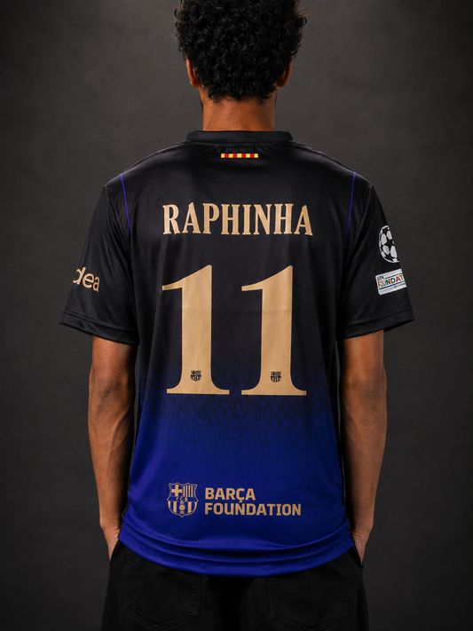Barcelona 2026/27 Away Jersey – Raphinha #11 - Sublimation - Kit Culture