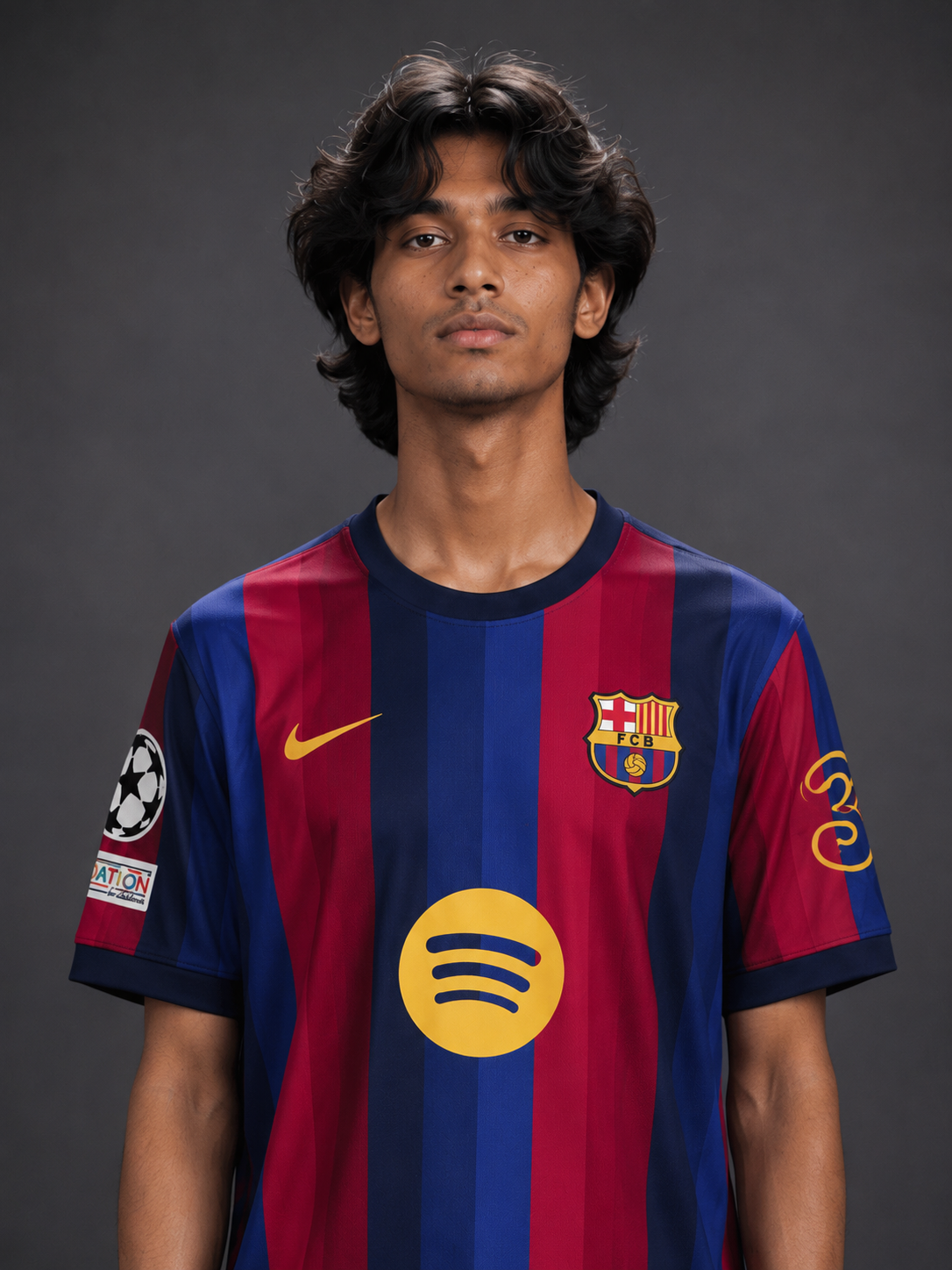 Barcelona 2026/27 Home Jersey – Lamine Yamal #10 | Sublimation Football Jersey | Kit Culture