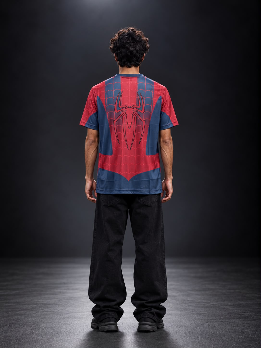Barcelona Spider-Man Football Jersey | Embroidery | Kit Culture