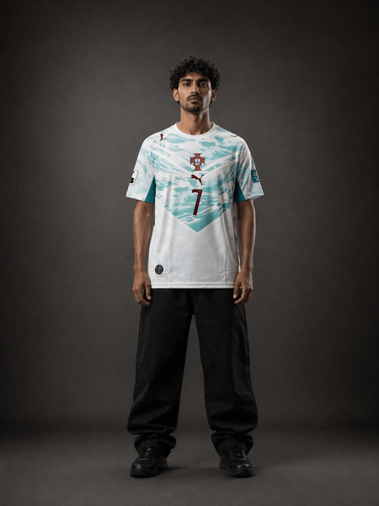Portugal Ronaldo 7 2026 Away Jersey| CR7 Football Jersey| Sublimation | Kit Culture