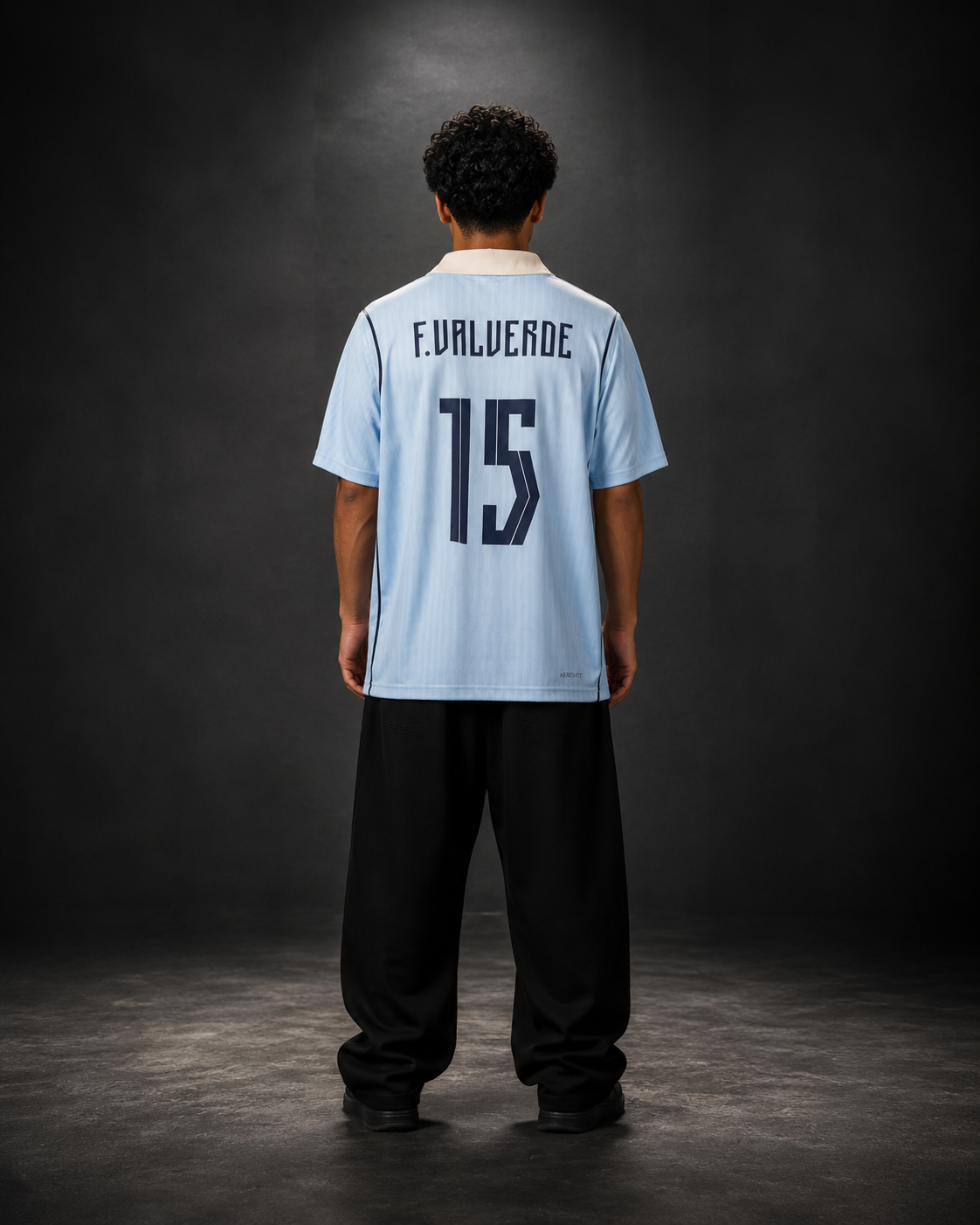 F. Valverde #15 Uruguay 2025/26 Football Jersey | Sublimation | Collar | Kit Culture