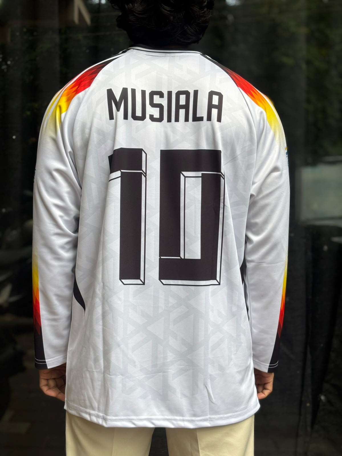 Germany 2026 Home Long Sleeve Jersey – Musiala #10 | Full Sleeve Football Jersey | Kit Culture
