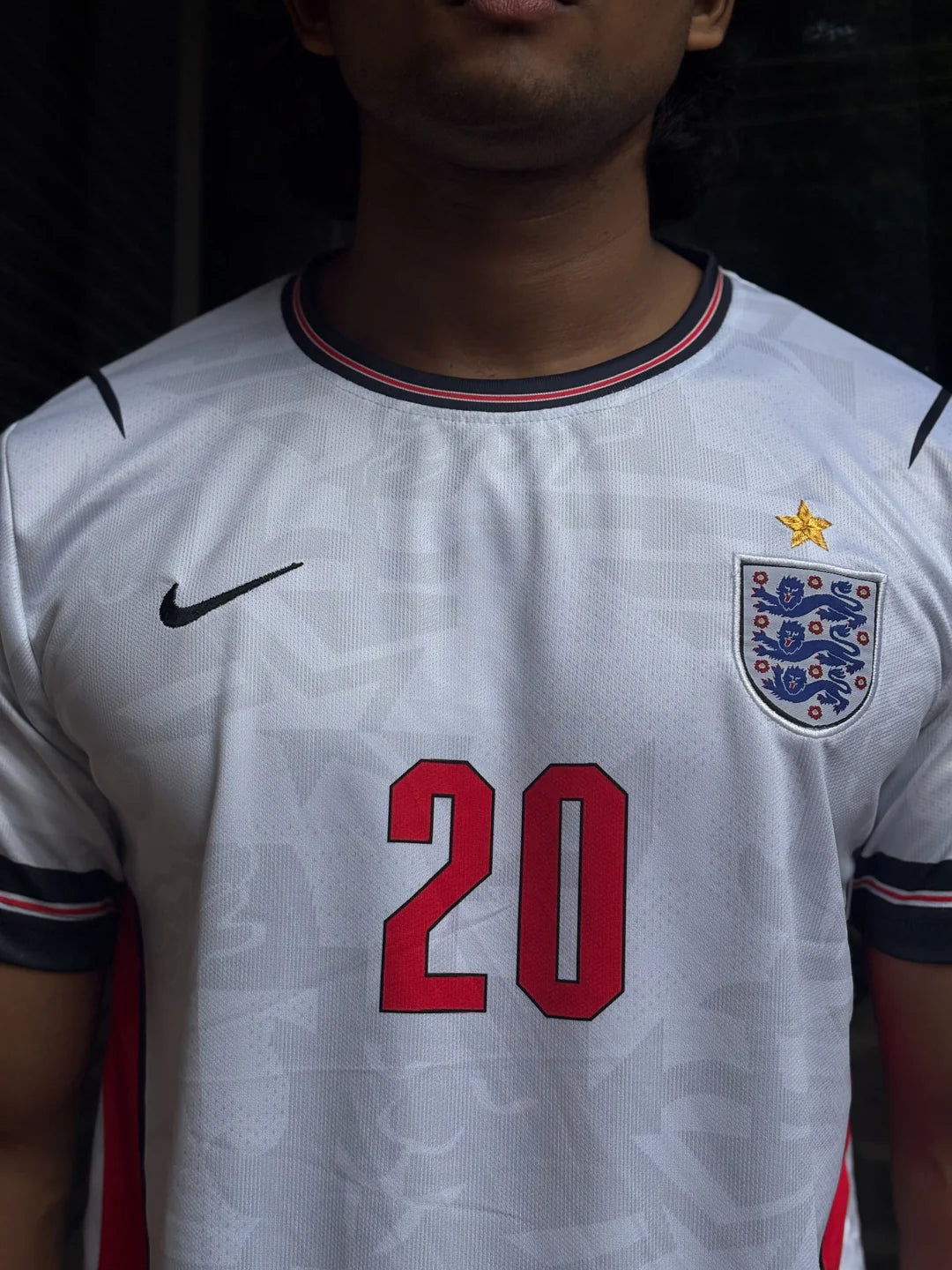 Palmer #20 England 2026 World Cup Football Jersey | Embroidery | Kit Culture