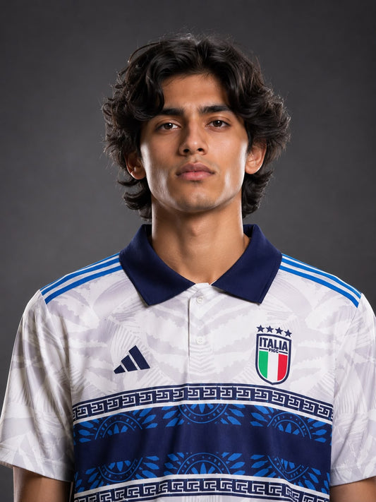 Italy Retro Jersey – Maldini #3 | Collar Football Shirt | Kit Culture
