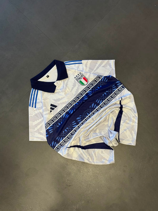 Italy Retro Jersey – Maldini #3 | Collar Football Shirt | Kit Culture