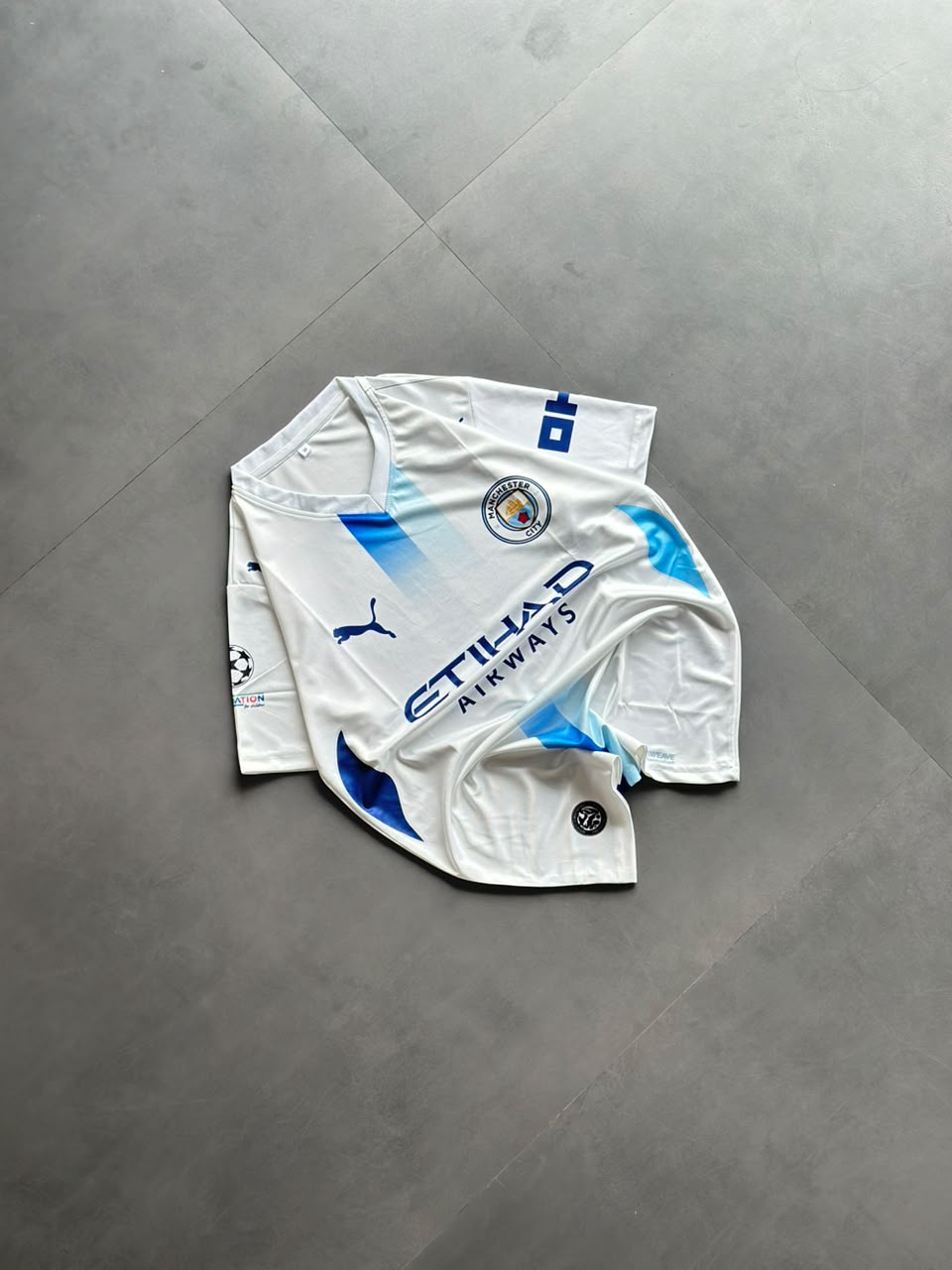 Manchester City 2026/27 Away Jersey – Cherki #10 White Football Shirt | Sublimation | Kit Culture