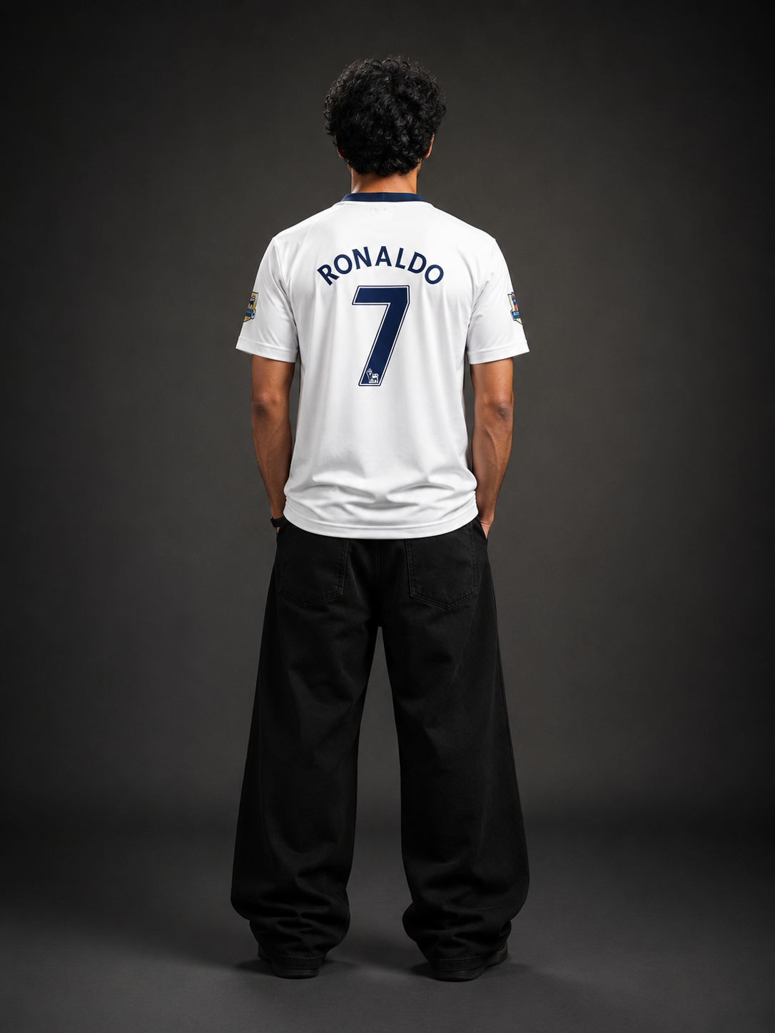 Manchester United 2007-08 Away Jersey Ronaldo #7 | Retro Sublimation Football Jersey | Kit Culture