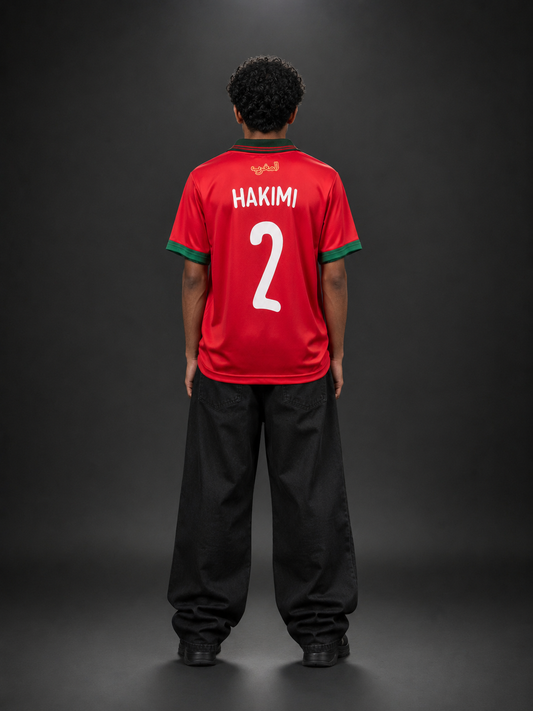 Morocco Special Home Jersey – Hakimi #2 Retro Football Shirt | Oversize Vintage Kit | Kit Culture
