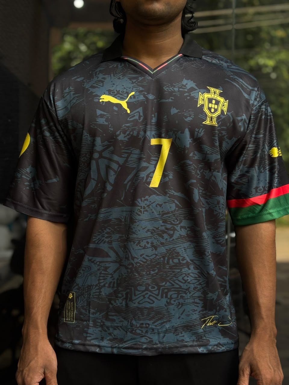 Portugal Ronaldo 7 2025 | Oversize Collar Football Jersey | Kit Culture