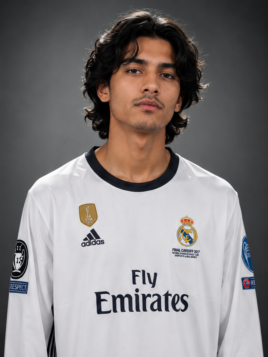 Real Madrid 2016/17 Home Long Sleeve Jersey – Ronaldo #7 | UEFA Champions League Final Cardiff 2017 Edition | Kit Culture