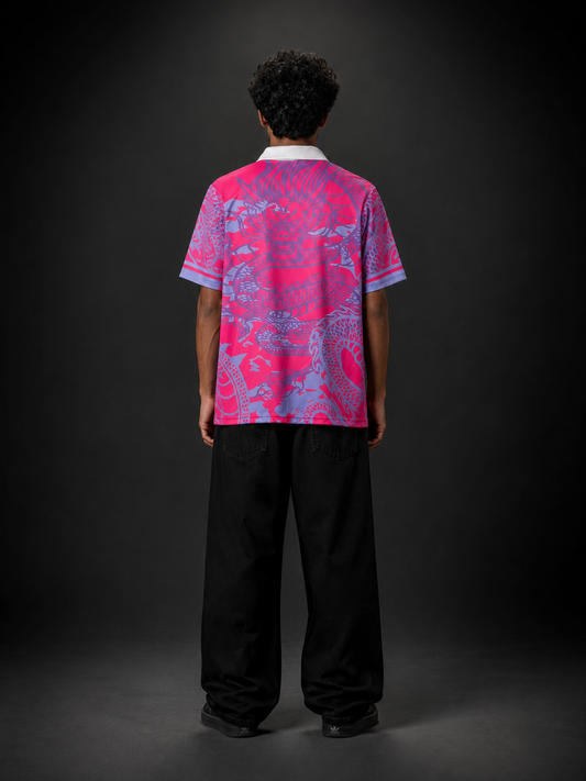 Real Madrid Dragon Pink Special Edition Football Jersey | Sublimation Fan Version | Kit Culture