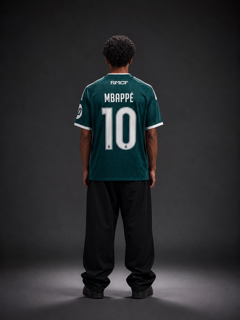 Real Madrid Mbappé #10 Green Jersey | Dark Green Football Jersey | Embroidered | Kit Culture