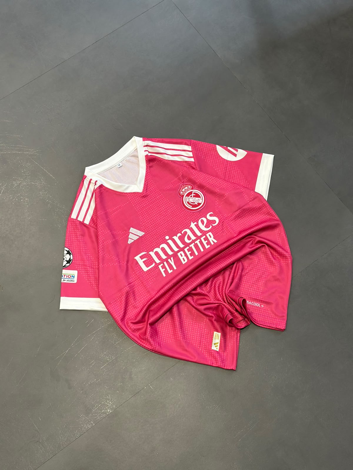 Real Madrid 2026/27 Pink Bellingham #5 Football Jersey | Embroidery | Kit Culture