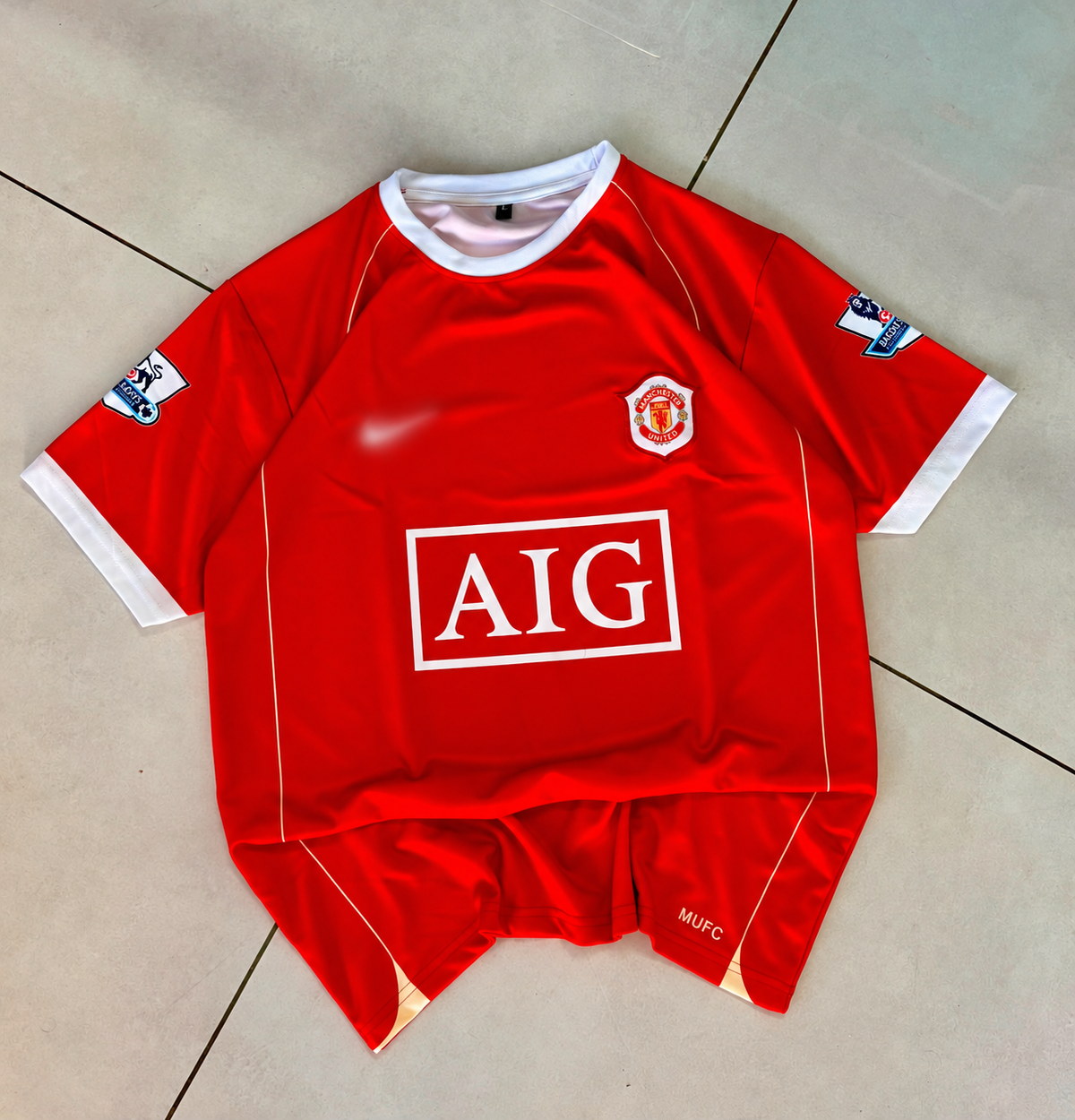 Manchester United 2008 Retro Ronaldo #7 Jersey – Red Home Kit | Embroidery| Kit Culture