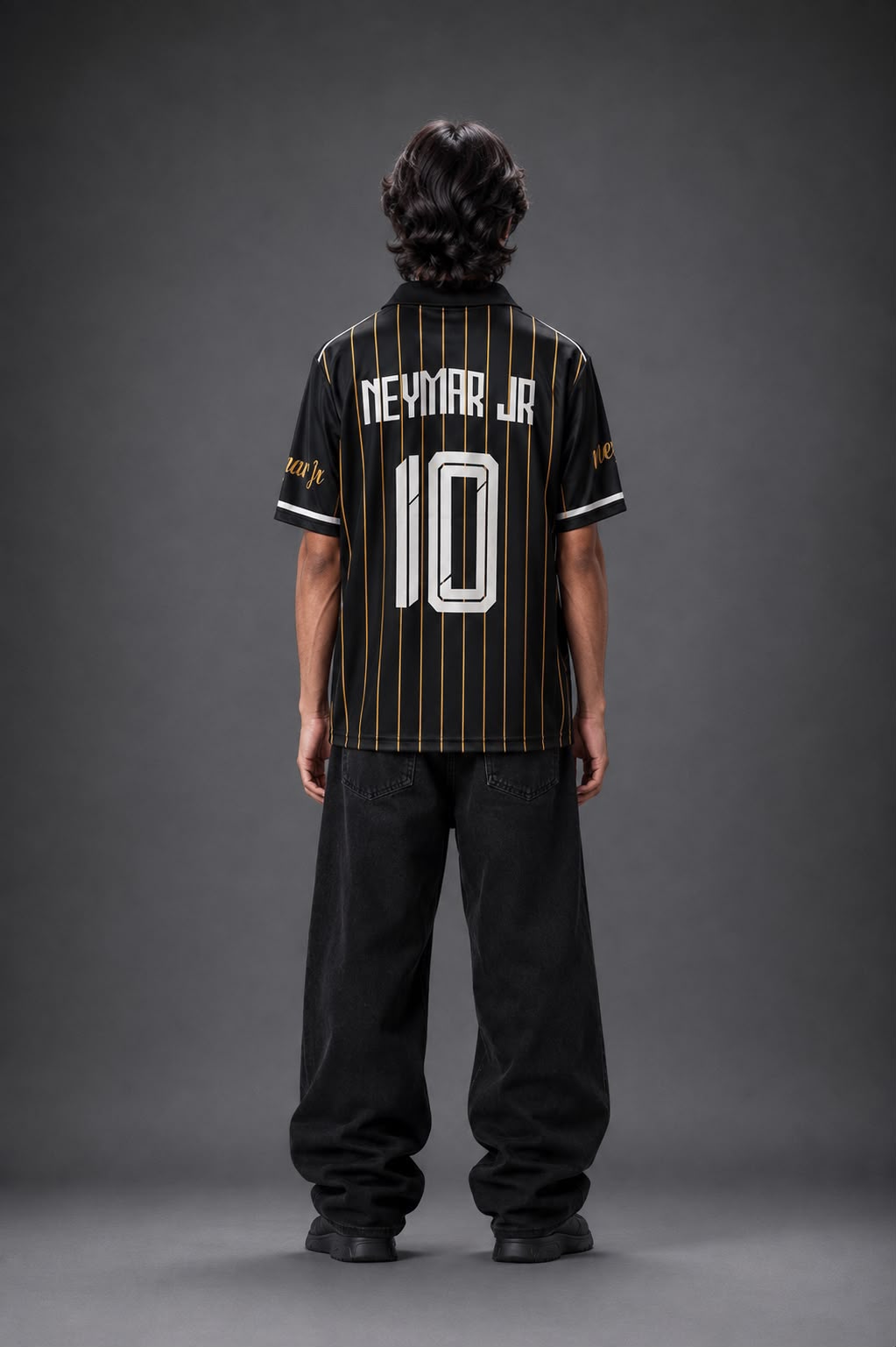 Santos FC Neymar Jr #10 Retro Jersey | Charlie Brown Jr Edition | Oversize | Embroidered | Kit Culture