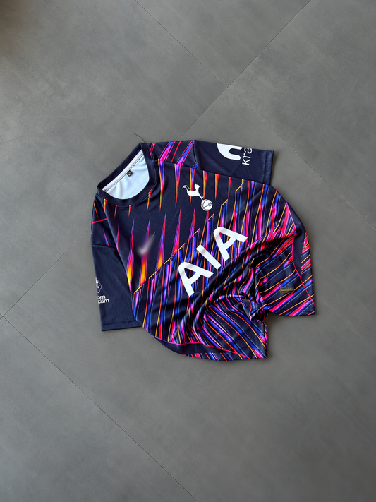 Tottenham Hotspur Xavi #7 Black Football Jersey | Sublimation Jersey | Kit Culture