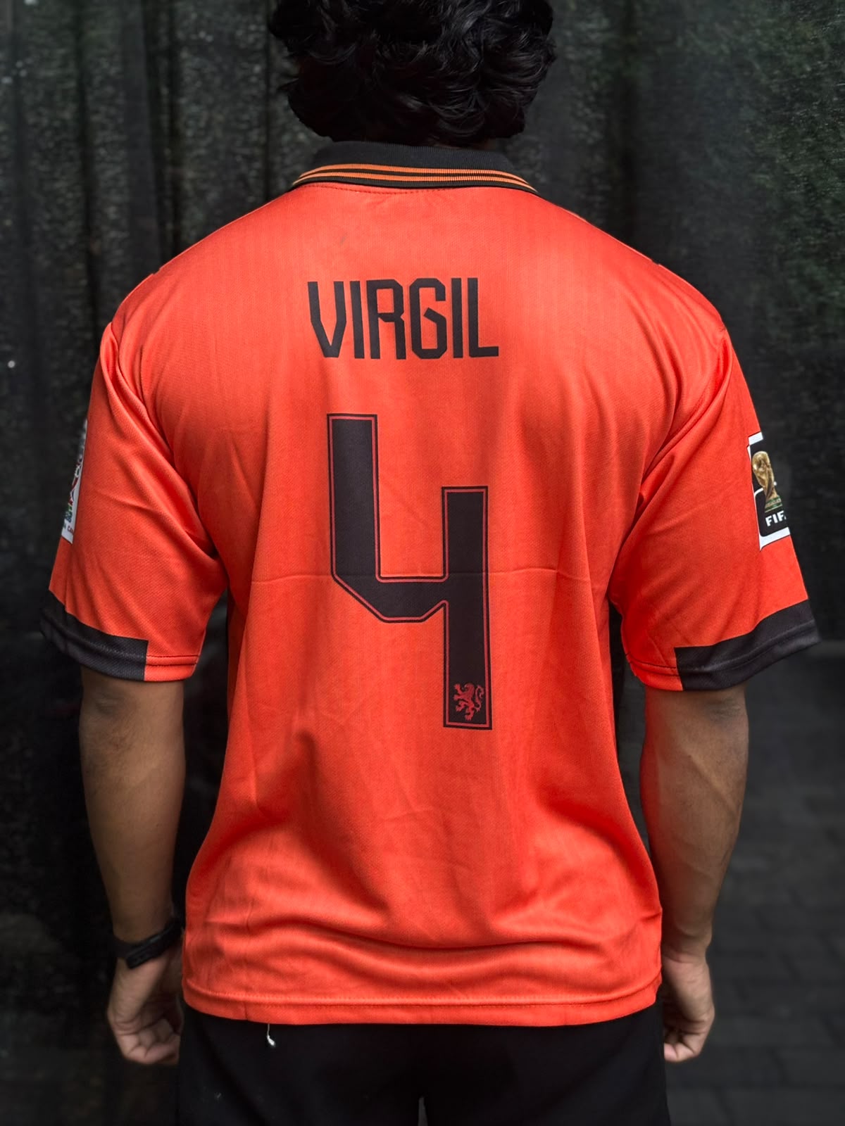 Virgil Van Dijk #04 Netherlands World Cup football jersey| Sublimation| Oversize|