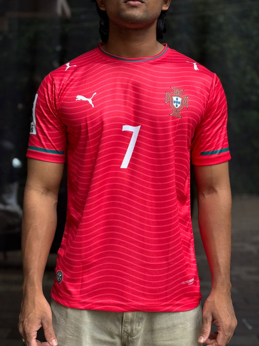 Portugal Ronaldo #7 | World Cup | Premium Football Jersey | Sublimation | Kit Culture