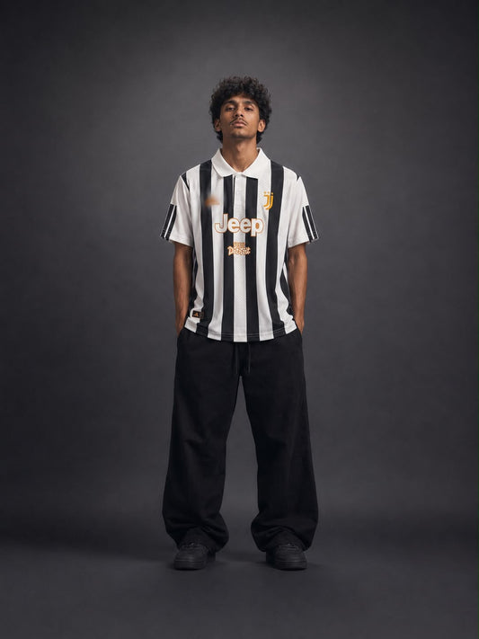 Juventus Kenan Yıldız #10 Home Jersey 2026/27 – Black & White | Home Kit | Embroidery | Kit Culture