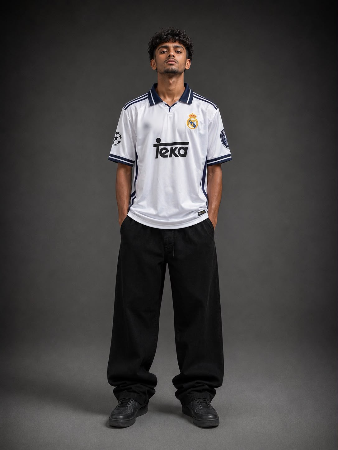 Real Madrid Retro R. Carlos #3 Jersey – Oversize | Kit Culture