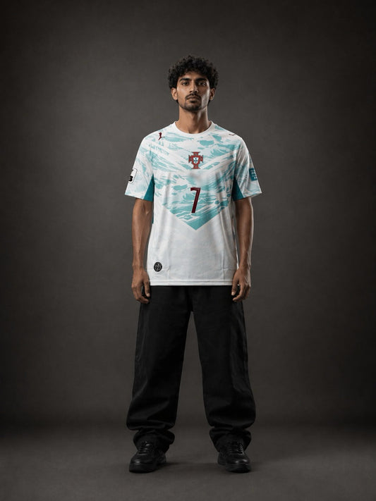Portugal Ronaldo 7 2026 Away Jersey| CR7 Football Jersey| Sublimation | Kit Culture
