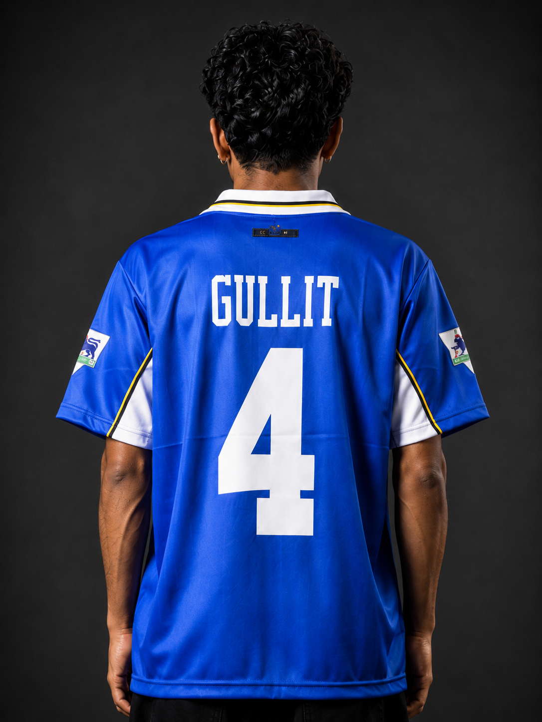 Chelsea 1997-99 Home Jersey - Gullit #4- Retro Football Shirt | Sublimation | Kit Culture