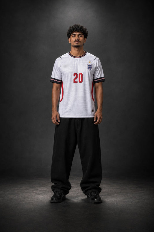 Palmer #20 England 2026 World Cup Football Jersey | Embroidery | Kit Culture