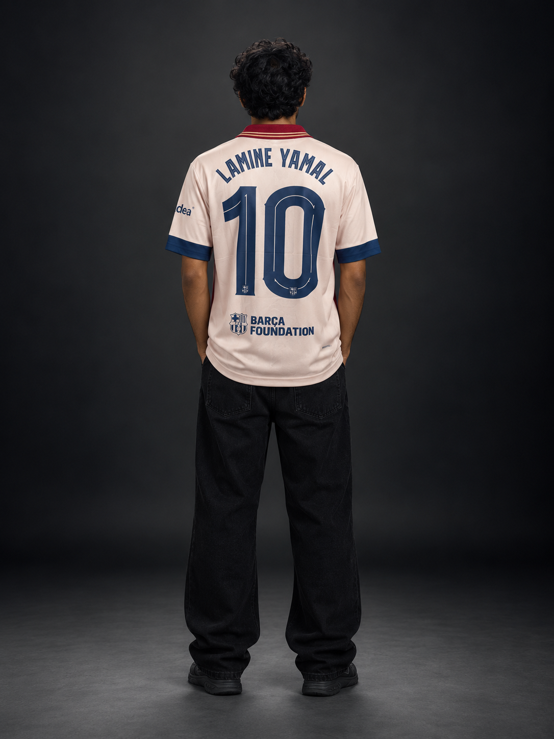 Barcelona 2026/27 Fourth Jersey – Lamine Yamal #10 | Oversize Collar | Embroidered | Kit Culture