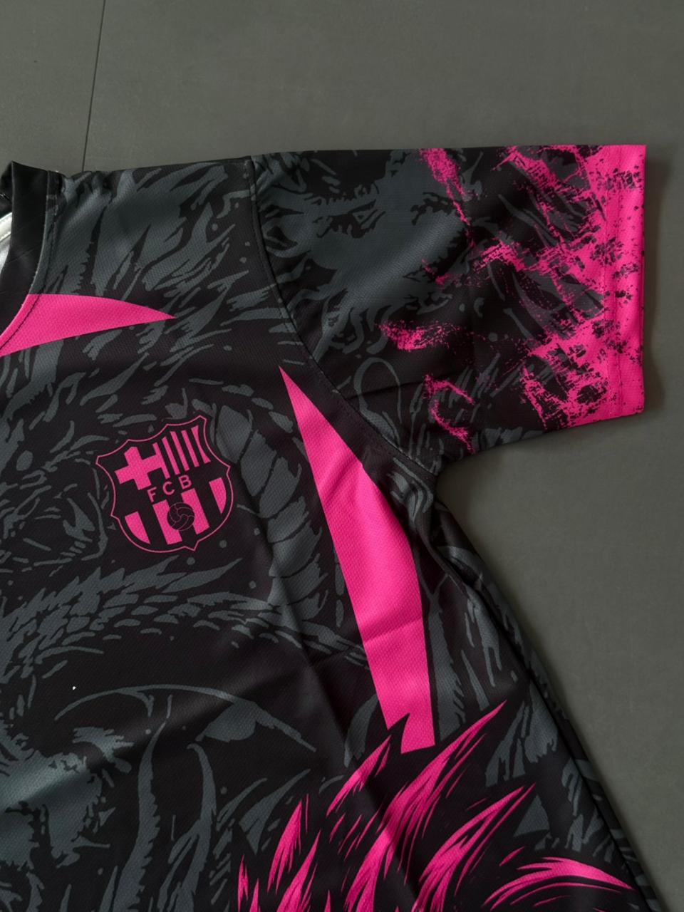 Barcelona Black Pink Dragon Edition Jersey | Kit Culture
