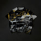 Real Madrid Black Gold Warrior Edition Jersey – Premium Graphic Football Shirt | Kit Culture