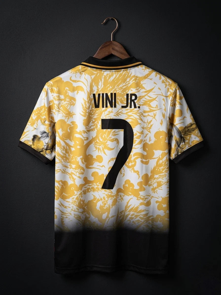 Real Madrid Dragon Edition Vini Jr 7 Jersey – Embroidary | Football Kit | Kit Culture
