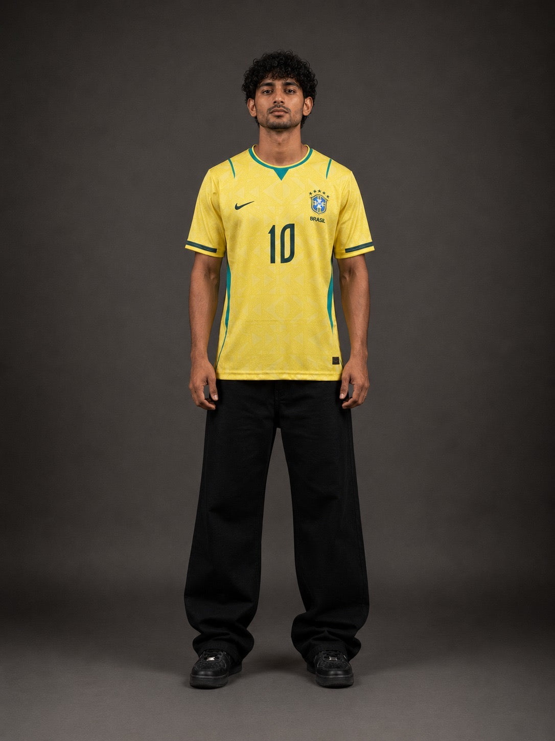 Neymar #10 Brazil 2026 World Cup football jersey | Embroidery | Kit Culture
