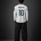 Real Madrid Mbappé 2024–25 Jersey – White Long Sleeve #10 Football Shirt - Embroidery - Kit Culture