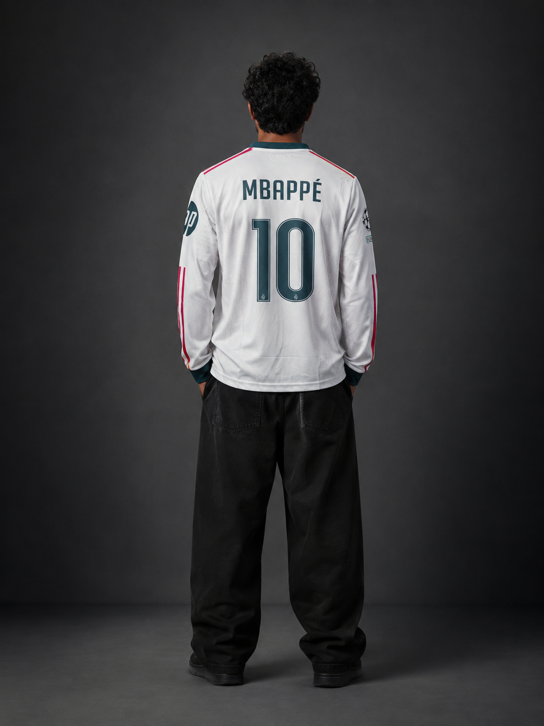 Real Madrid Mbappé 2024–25 Jersey – White Long Sleeve #10 Football Shirt - Embroidery - Kit Culture