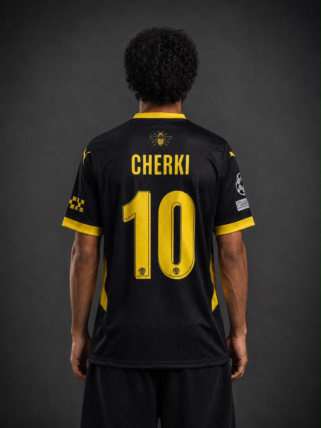 Cherki #10 Manchester City Away football Jersey | Sublimation | Kit Culture