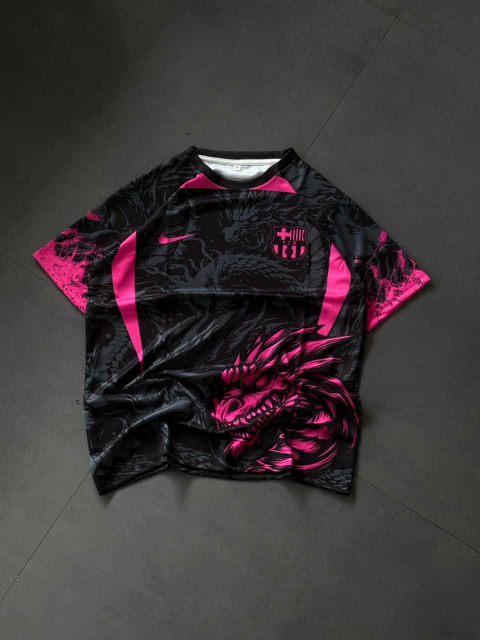 Barcelona Black Pink Dragon Edition Jersey | Kit Culture