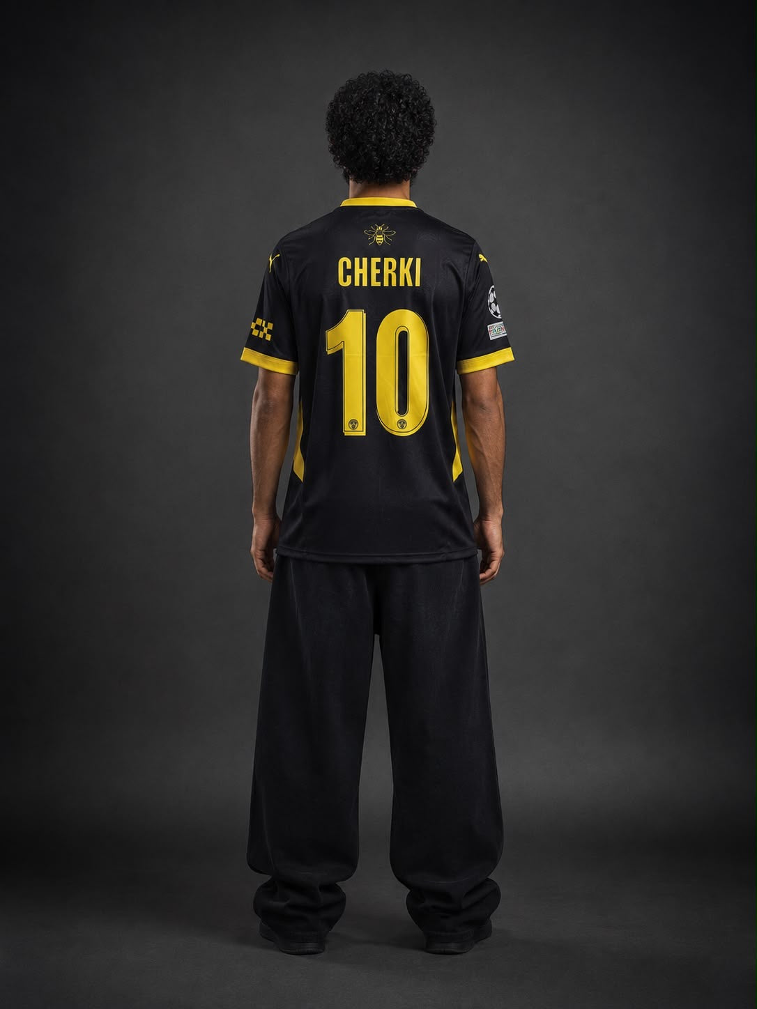 Cherki #10 Manchester City Away football Jersey | Sublimation | Kit Culture