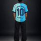 Barcelona 2026/27 Away Jersey – Lamine Yamal #10 | Third Kit Blue | Oversize Collar | Embroidered | Kit Culture