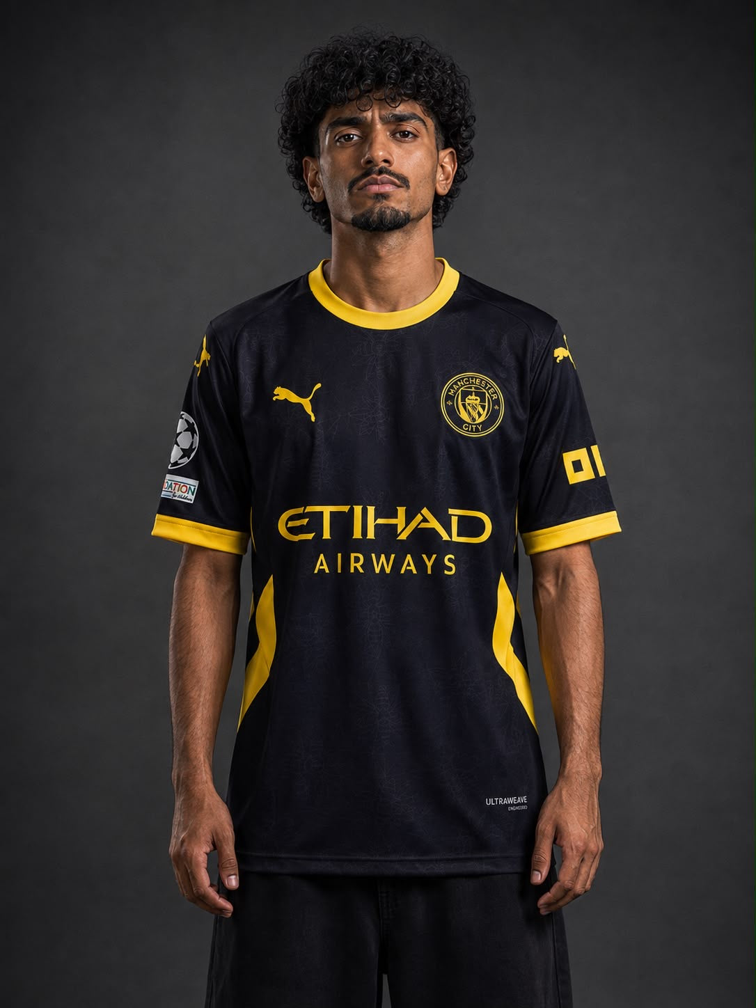 Cherki #10 Manchester City Away football Jersey | Sublimation | Kit Culture