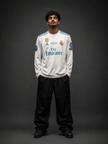 Real Madrid Ronaldo 2018 Final Jersey – White Long Sleeve Football Jersey - Sublimation - Kit Culture