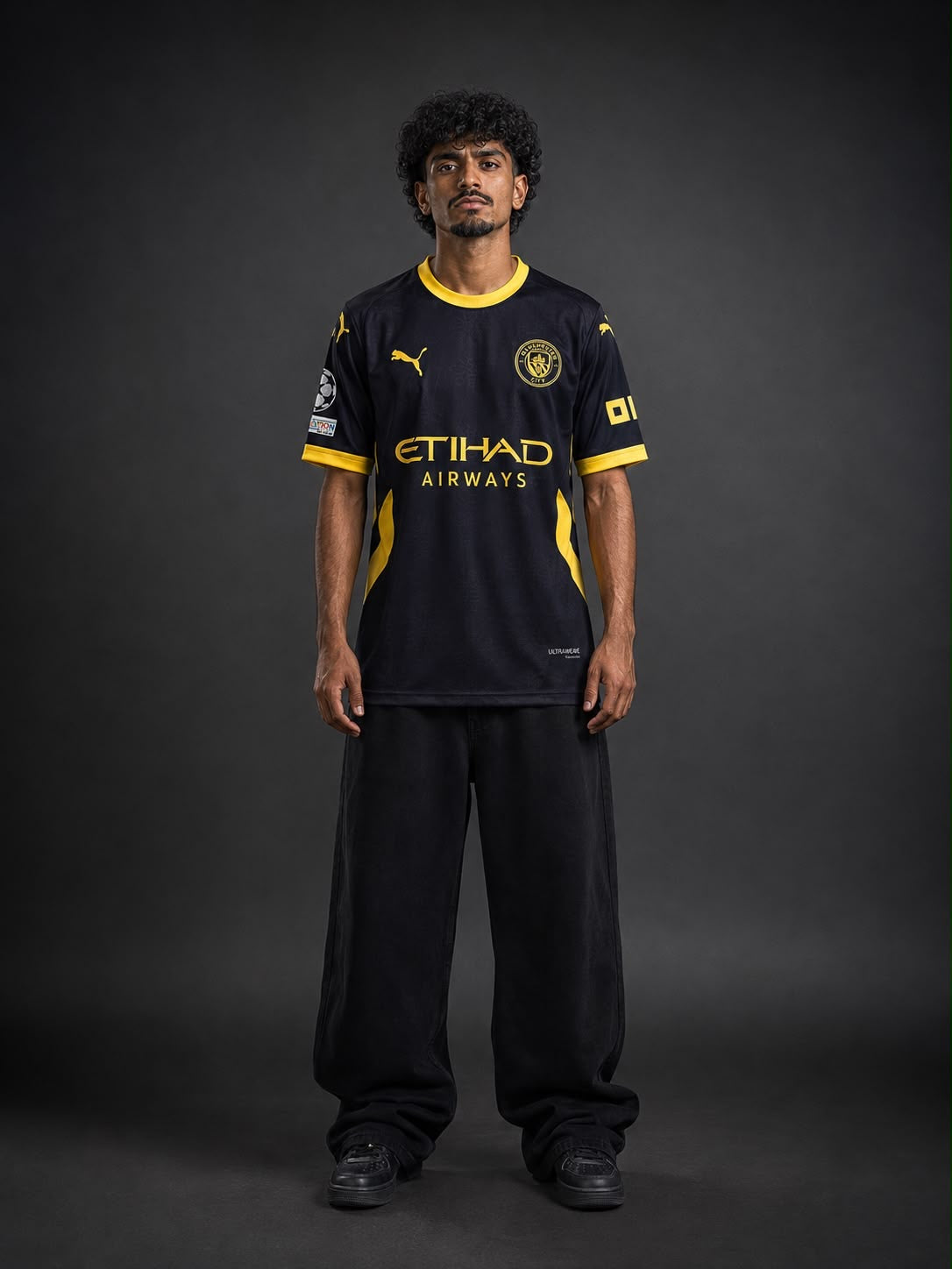 Cherki #10 Manchester City Away football Jersey | Sublimation | Kit Culture