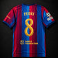 FC Barcelona Pedri #8 Football Jersey | Home Kit | Sublimation | Kit Culture