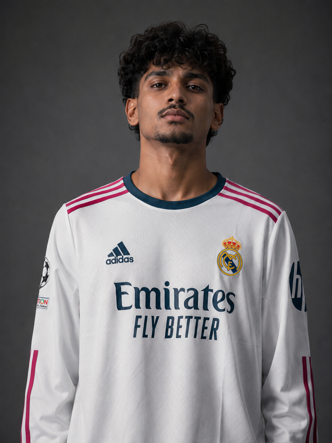 Real Madrid Mbappé 2024–25 Jersey – White Long Sleeve #10 Football Shirt - Embroidery - Kit Culture
