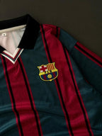 Barcelona Retro Striped Jersey – Cruyff 9 Classic Edition | Vintage oversize Football Shirt| Kit Culture