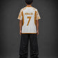 Real Home Jersey Ronaldo #7 Embroidered Edition | Special Golden Football Jersey | Kit Culture