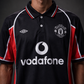Manchester United Beckham #7 Retro Black Jersey – Classic Football Shirt - Sublimation Collar - Kit Culture