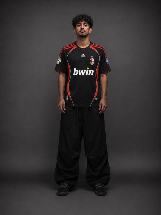 AC Milan 2007-08 Jersey – Maldini #3 | Retro Sublimation |oversize | Kit Culture