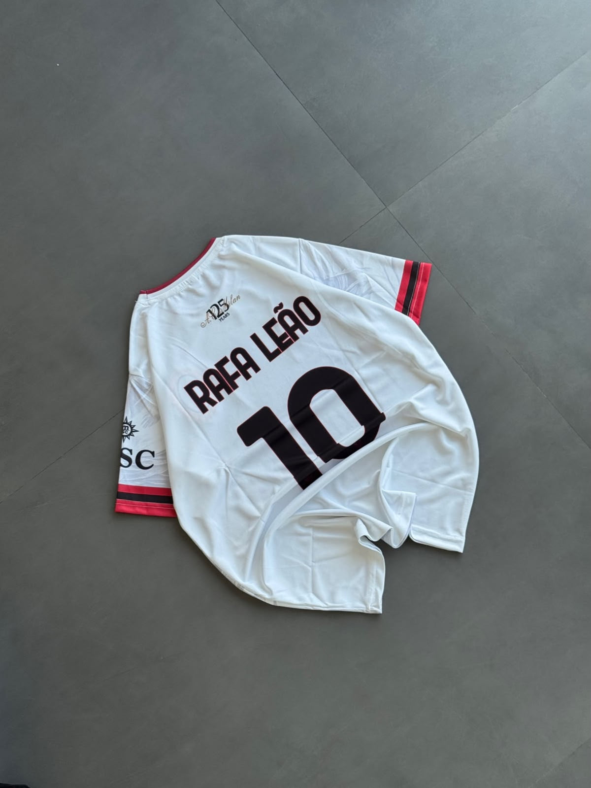 AC Milan Rafa Leão #10 Home Jersey | 2026/27 Football Jersey | Embroidery | Kit Culture