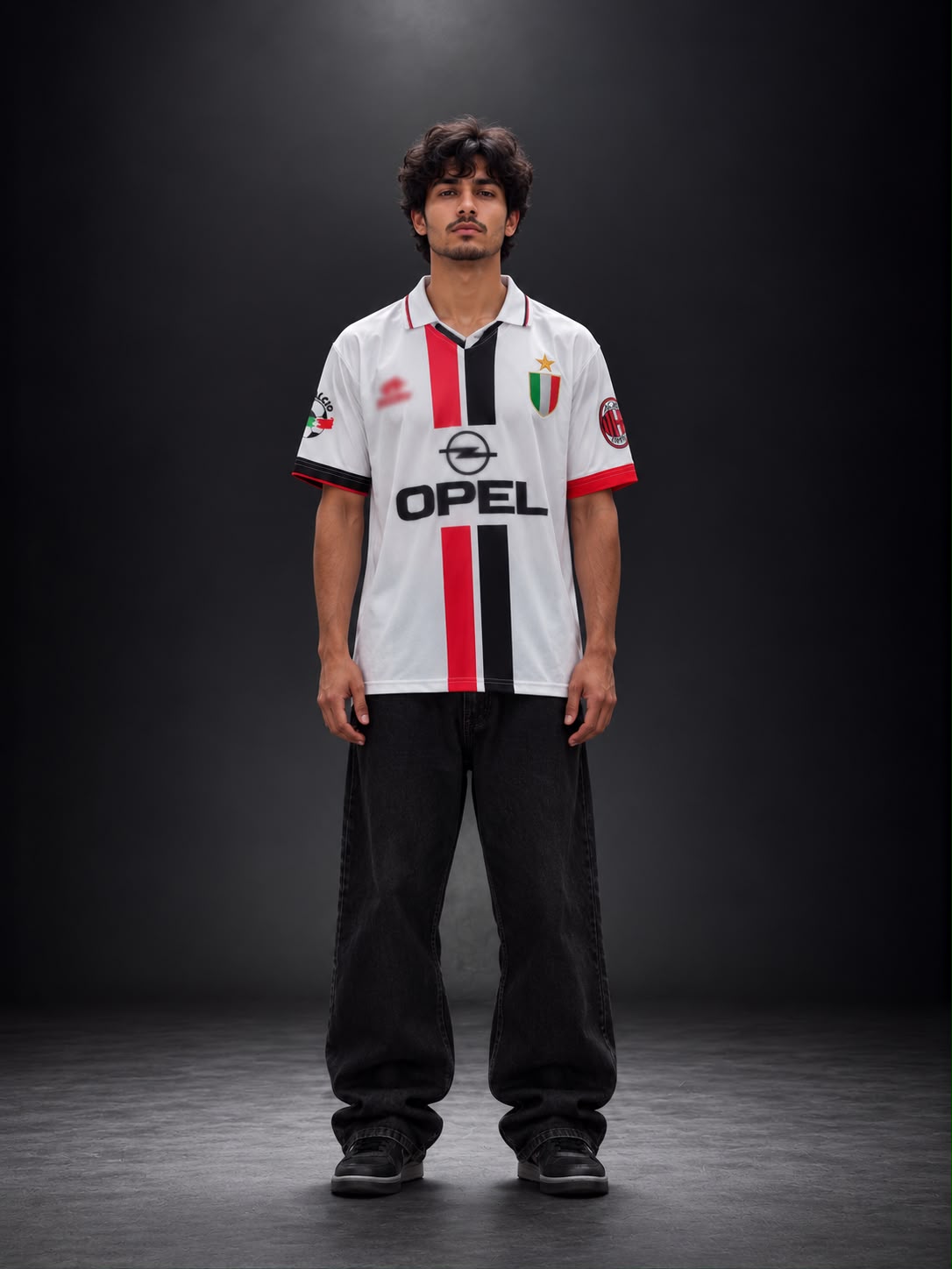 AC Milan Roberto Baggio #18 Retro Away Jersey | Embroidery | Kit Culture